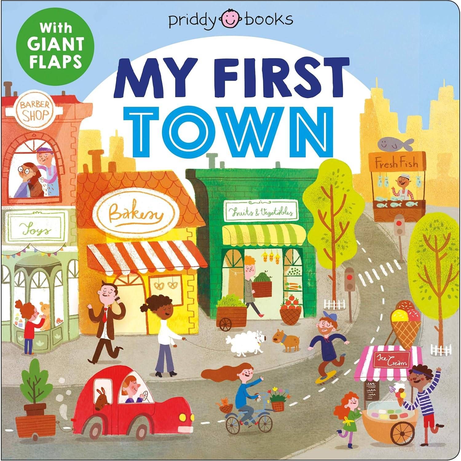 My First Places: My First Town: A flap book
