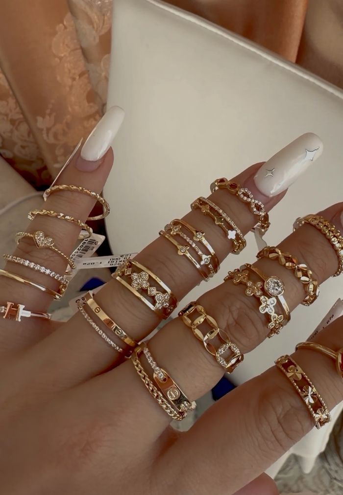 Монет котон бөгж 16,5 size