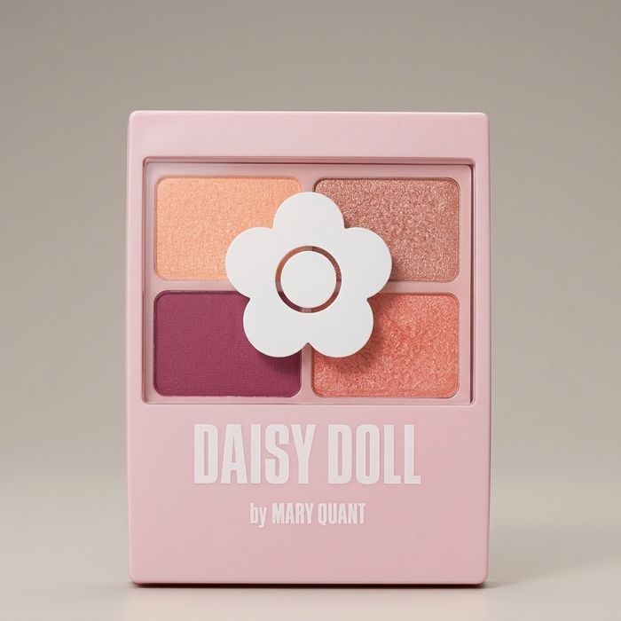 Daisy Doll нүдний будгийн палитр R-01 личи улаан, 4 өнгө