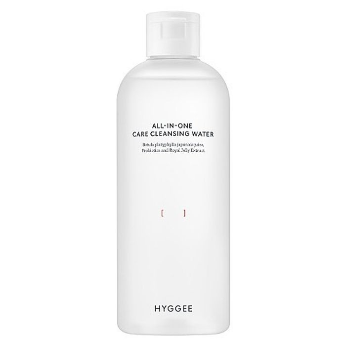 HYGGEE All-In-One Care Cleansing Water Веган Будаг арилгагч (эмзэг арьсанд болон зовхинд)