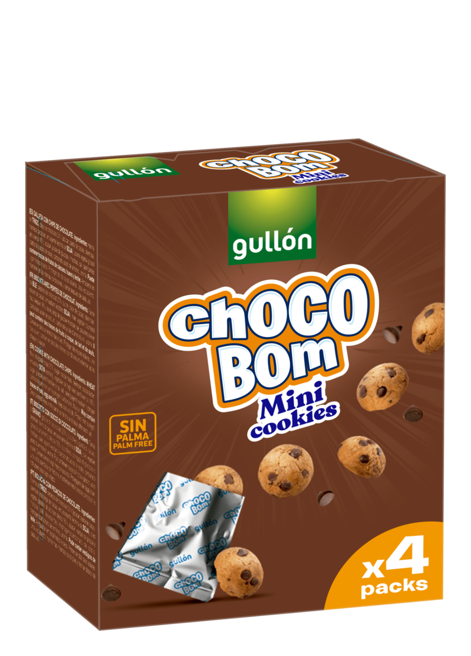 Gullon чокобом жигнэмэг мини шоко чип T7592 160гр