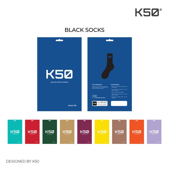 Regular Socks with diff logos