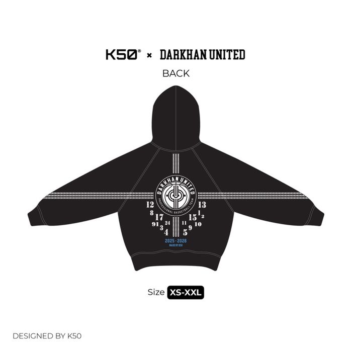 Darkhan United x K50 Hoodie