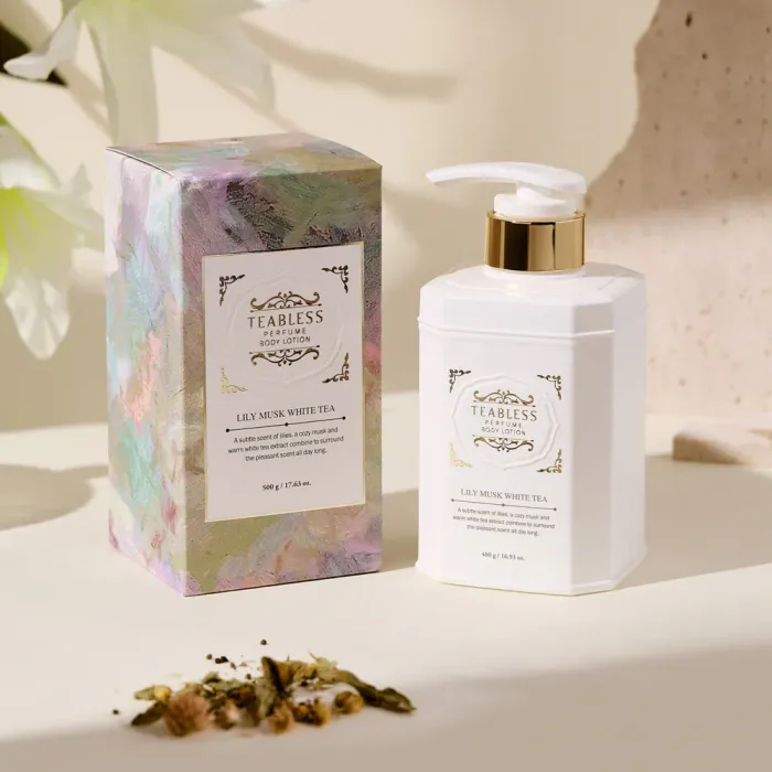 Lily Musk White Tea Body Lotion 480g