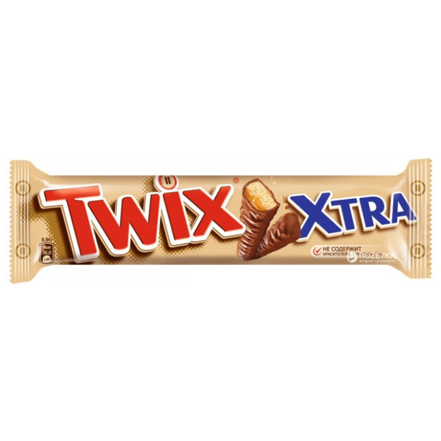 Шоколад Twix Xtra 82гр