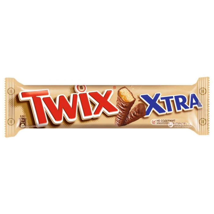 Шоколад Twix Xtra 82гр