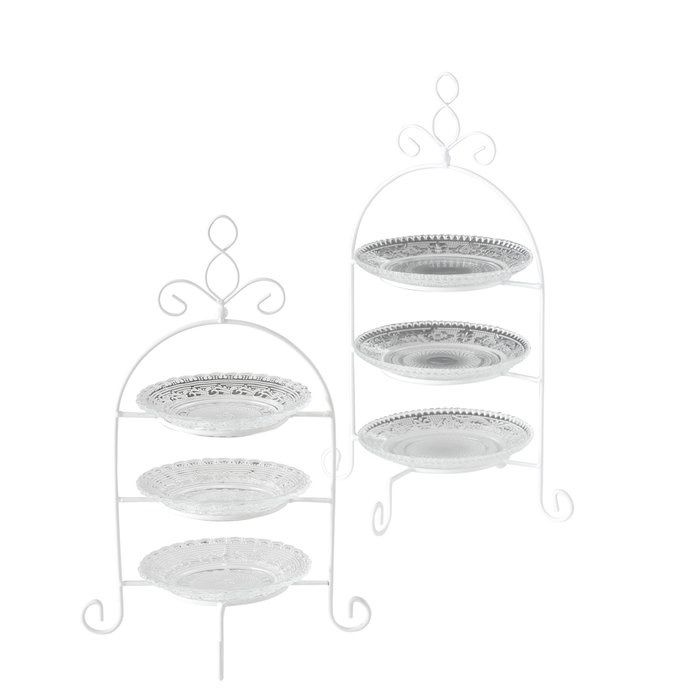 Stand with shelves 3set