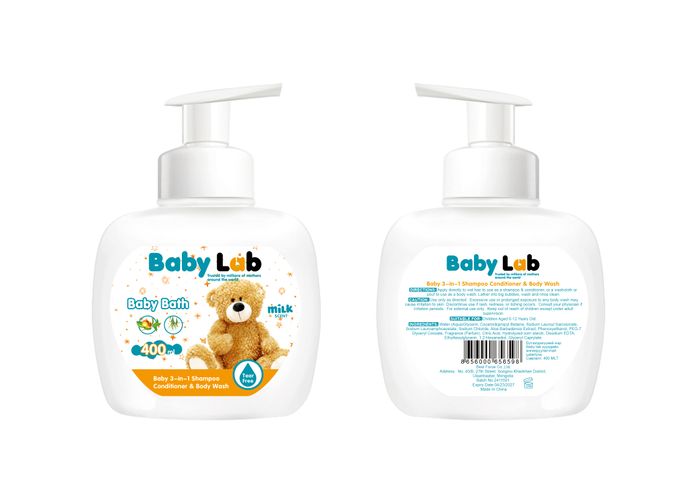 Baby Lab ангижруулагчтай шампунь, биеийн саван