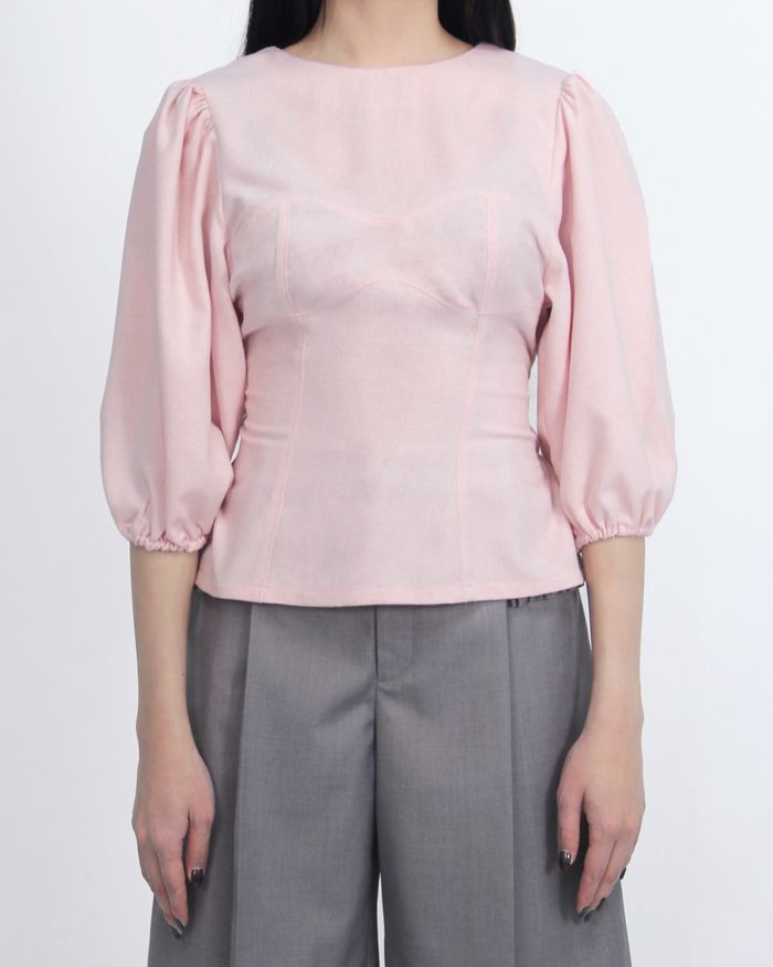 Colette Blush Blouse