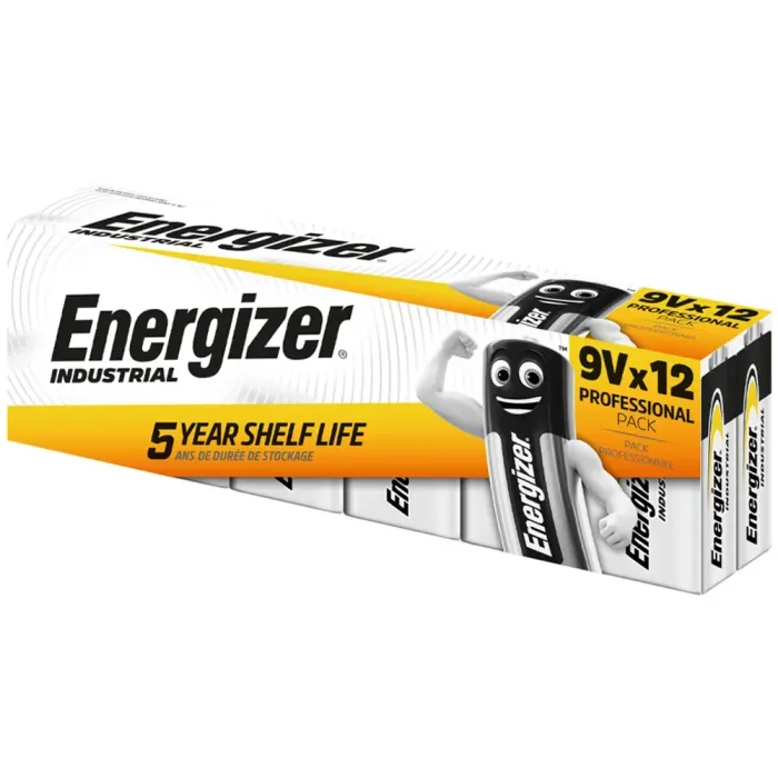 20% SALE Energizer 9V Industrial /12ea/