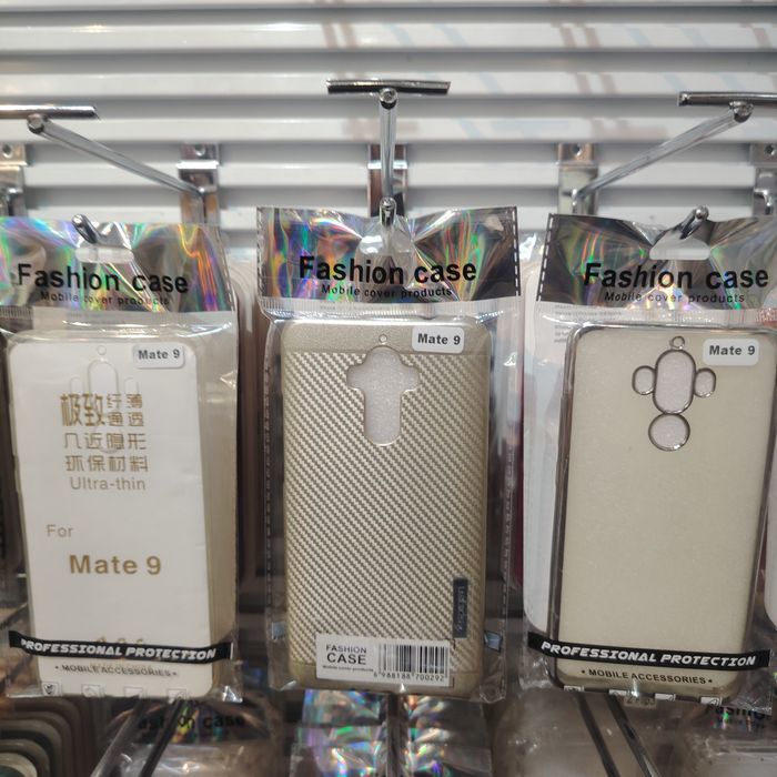Huawei Mate 9 Өнгөгүй & Шар & Хар Кэйс 