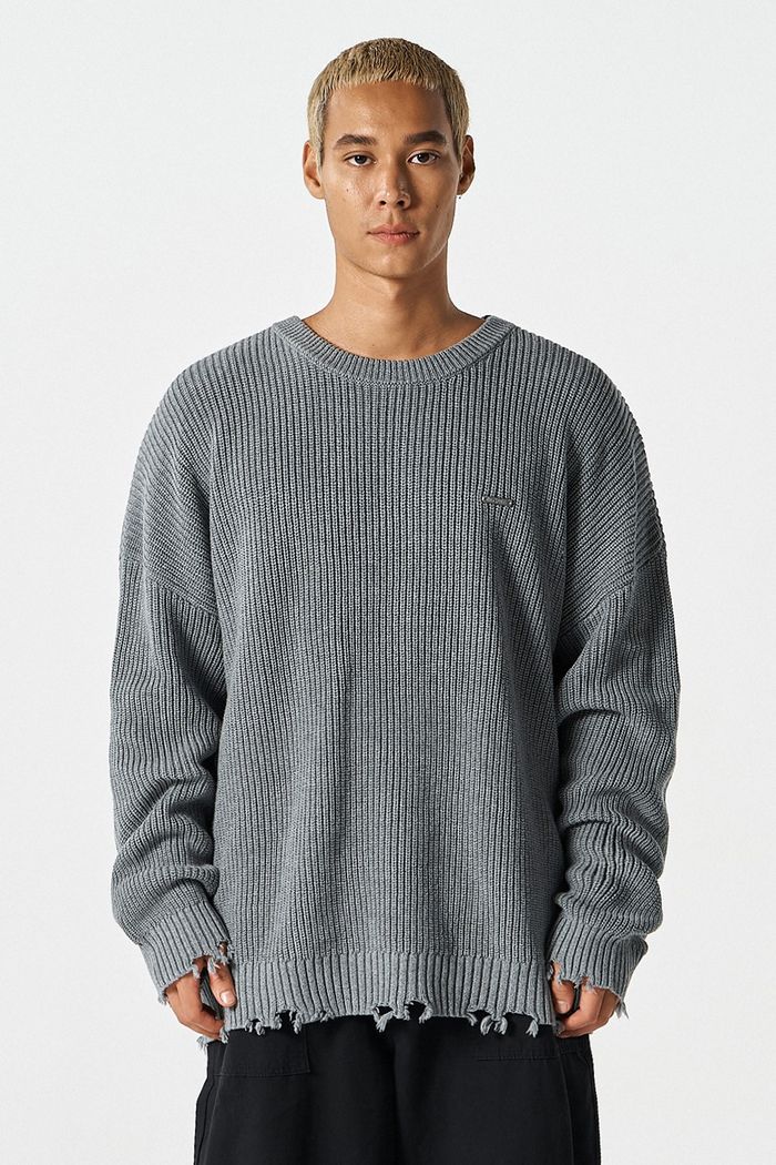 Damage Pullover Knit