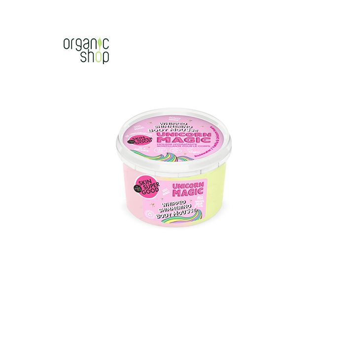 Organic Shop: “UNICORN MAGIC” гялтганасан биеийн кремэн мусс, 250мл 