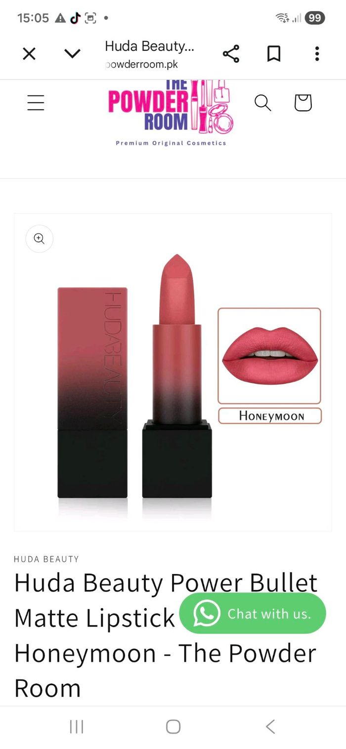 Huda Beauty Lipstick Matte