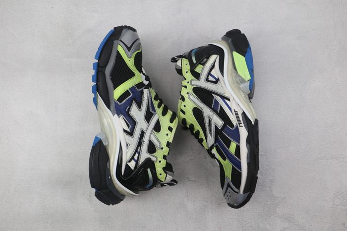 Balenciaga Runner Green Blue Black Grey