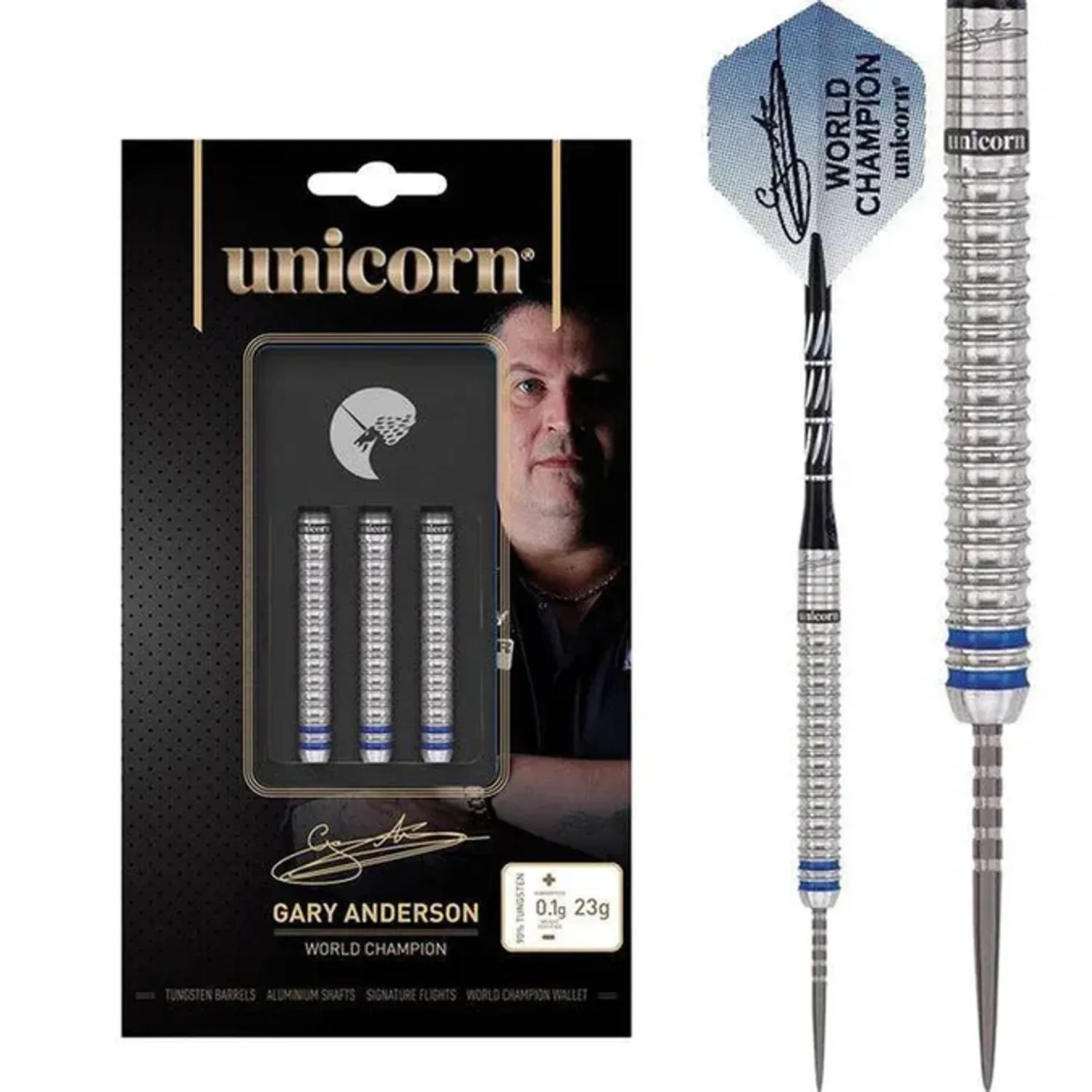 UNICORN GARY ANDERSON Phase 3 90% World Champion - Steel Tip