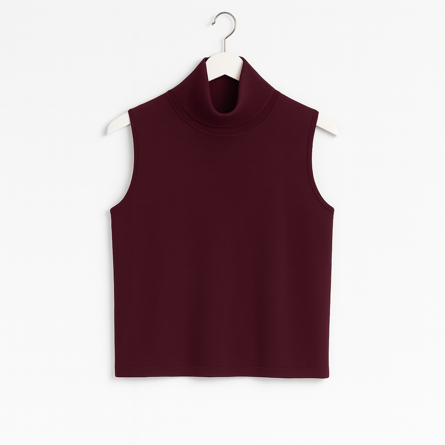 Ханцуйгүй өндөр захтай топ