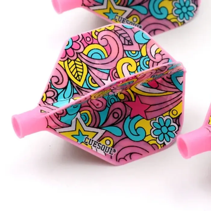 CUESOUL TERO AK4 Standard Wing Dart Flight - Stars