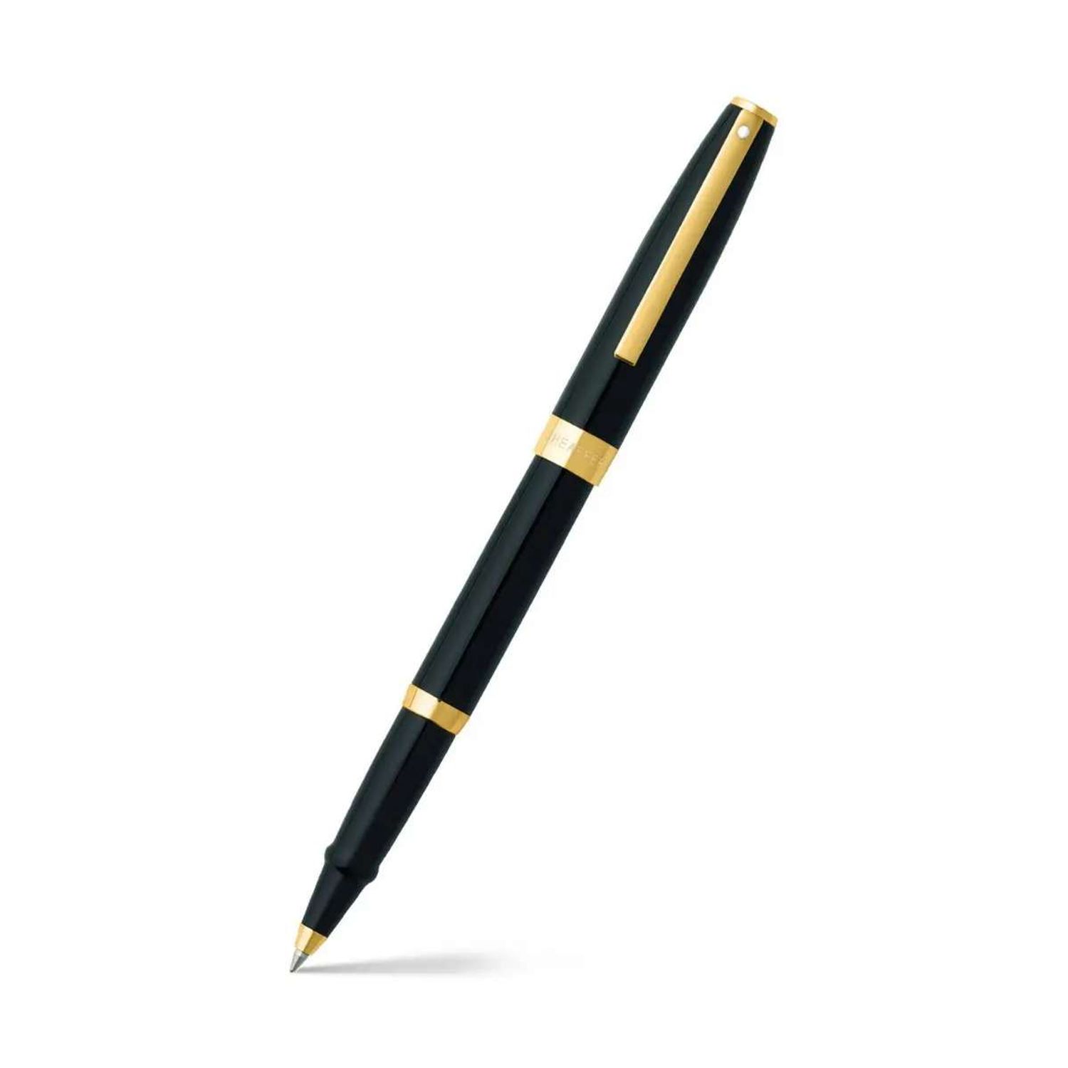  Sheaffer® SAGARIS 9471 Gloss Black Rollerball Pen With Gold Tone Trims RB