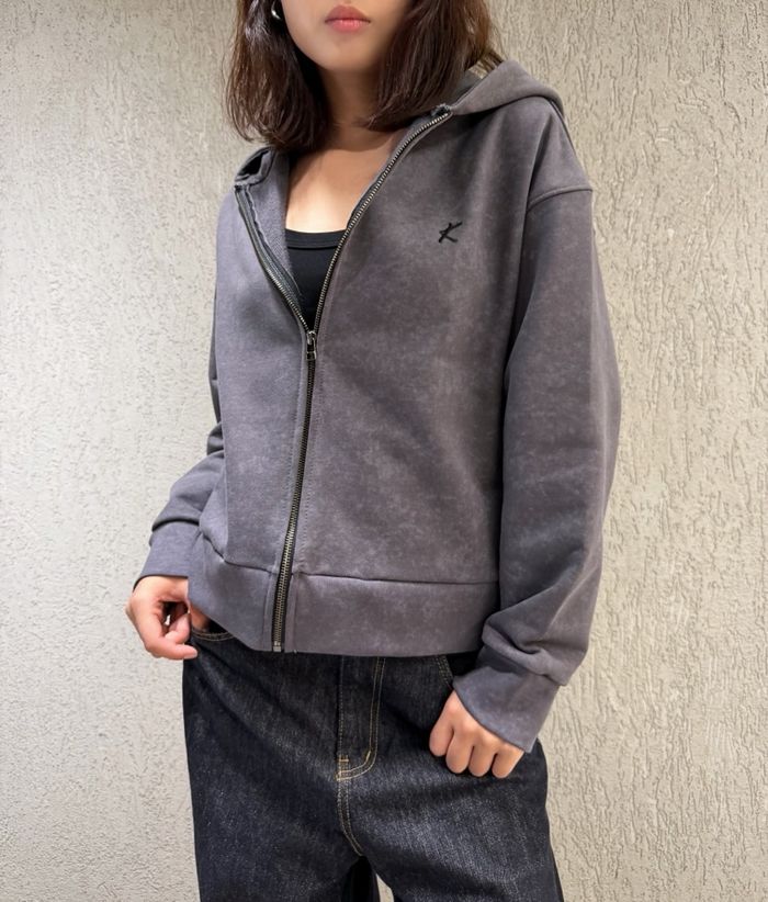 Zipped hoodie