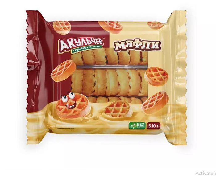 Кекс Акульчев Мяфли 310гр