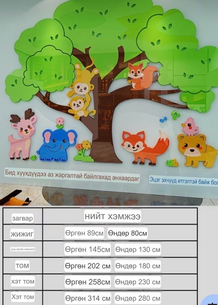 5D ханын зураг мод