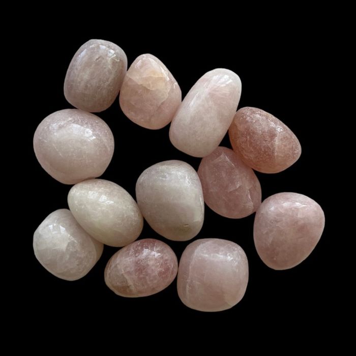 Tumbled rose quartz | Өнгөлсөн ягаан болор