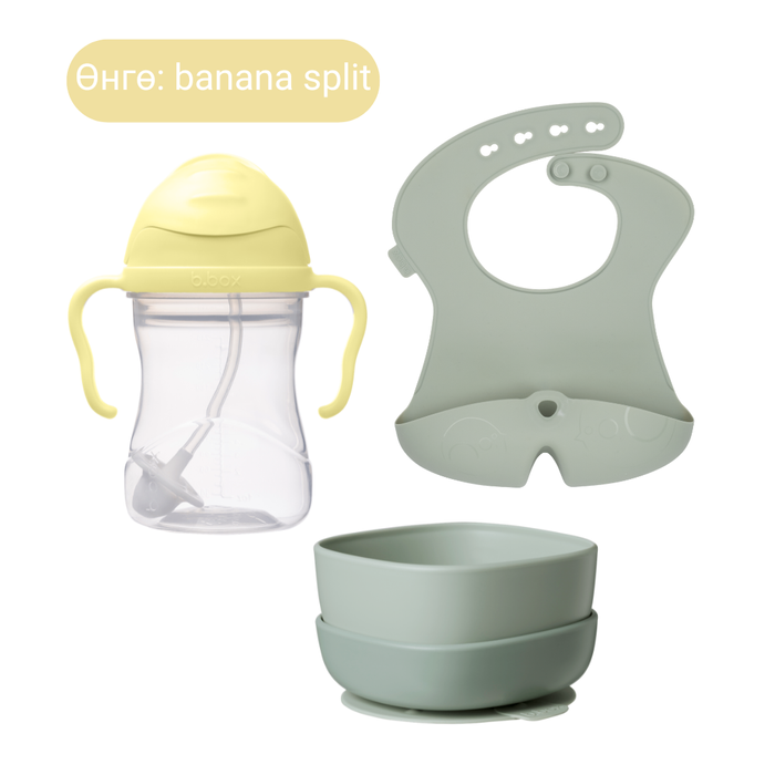 Бор хоолны багц / Solid Food Bundle - banana split