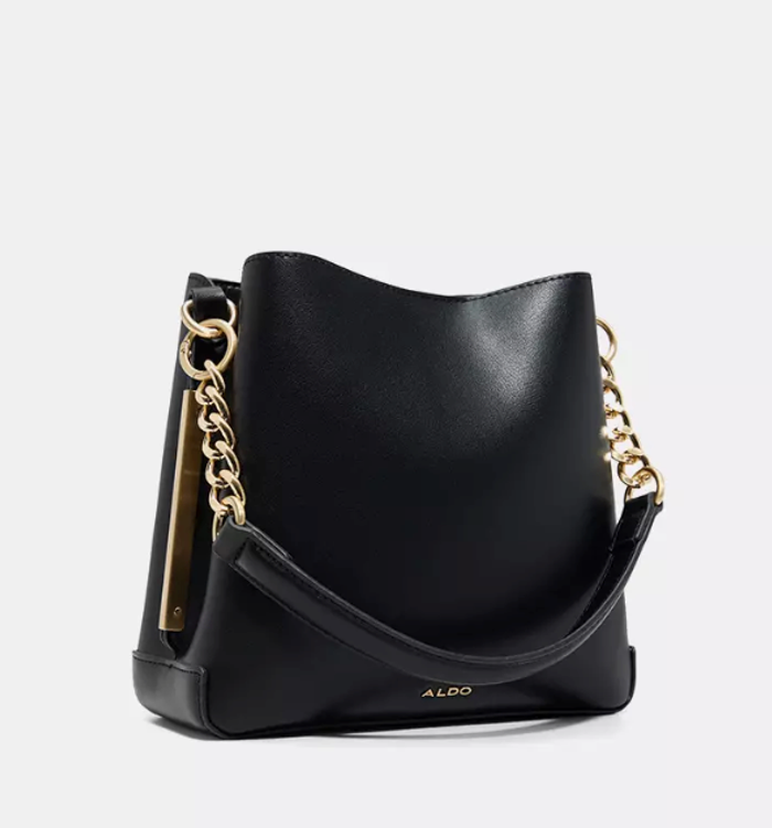 NAILIA-6-BLACK OVERFLOW-L City Handbags