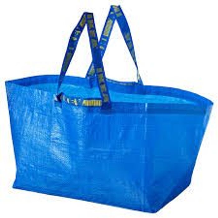 FRAKTA Шоппинг уут 55x37x35 cm/71 цэнхэр