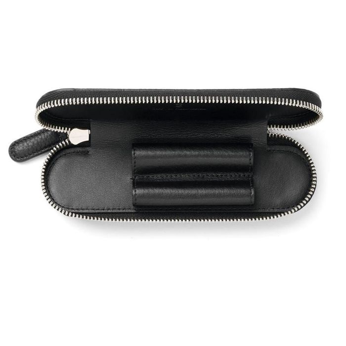 Graf von Faber-Castell zipper case for 2pens Cashmere black 