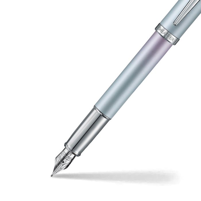 PEN SHEAFFER EXPRESSIONS 100 9376 PEARLISED GRADIENT WITH CHROME TRIMS MEDIUM FP