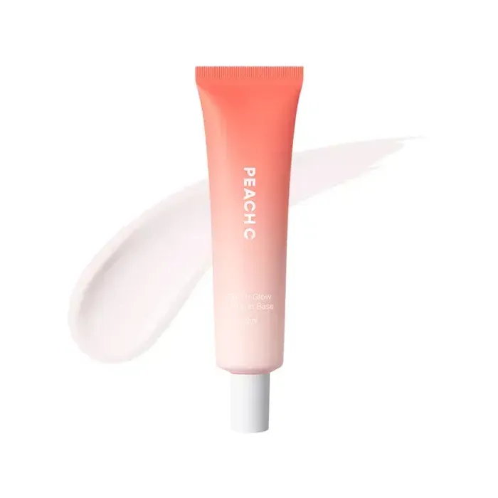Peach C glow make up base
