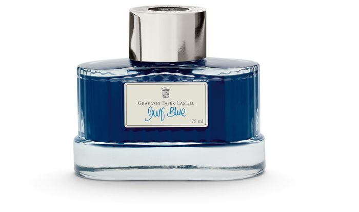 Graf von Faber-Castell Ink bottle Gulf Blue 75ml
