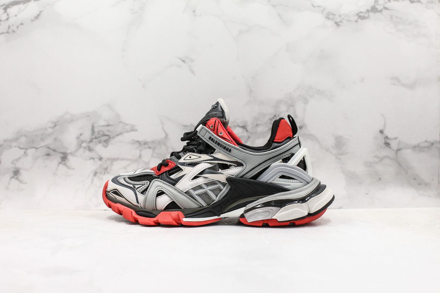 Balenciaga Track 3.0 Red Grey