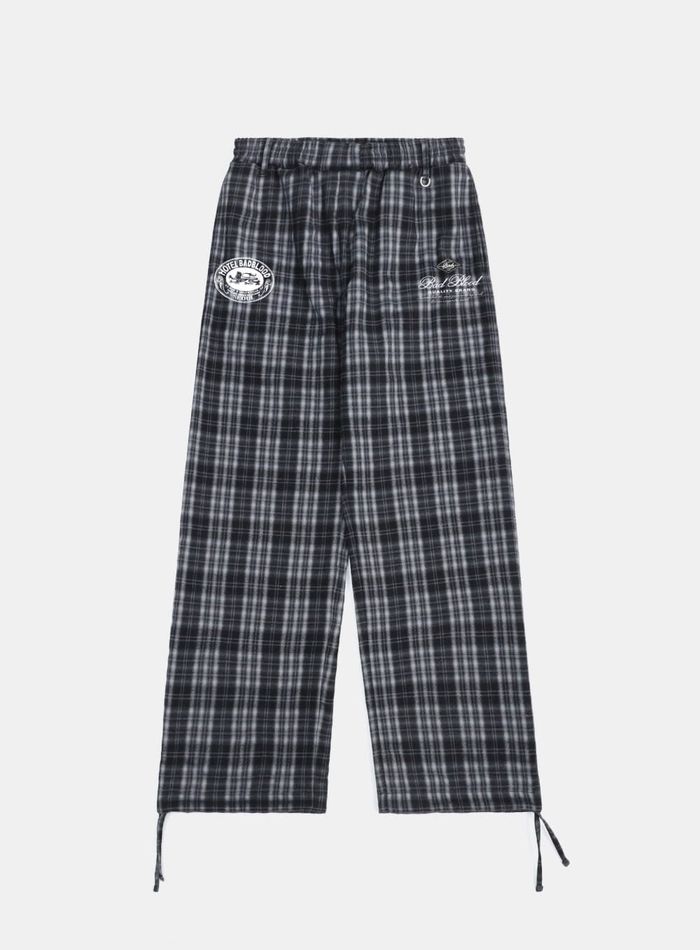 Classic Check 2 Way Jogger Trousers - Black