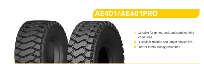Tire E4 Aeolus Heat resistance (14.00R25, AE401, TL875), Халалтанд тэсвэртэй олгойтой дугуй