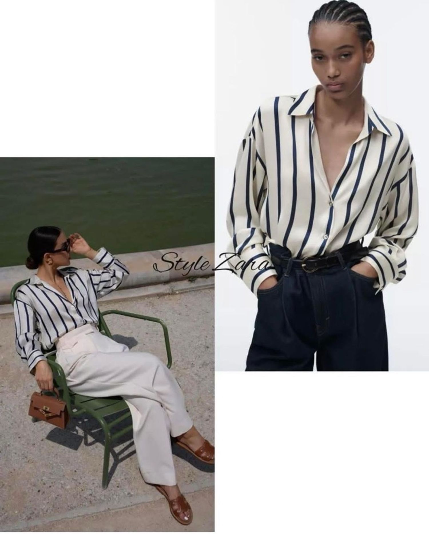 Zara silk sudaltai sorochik