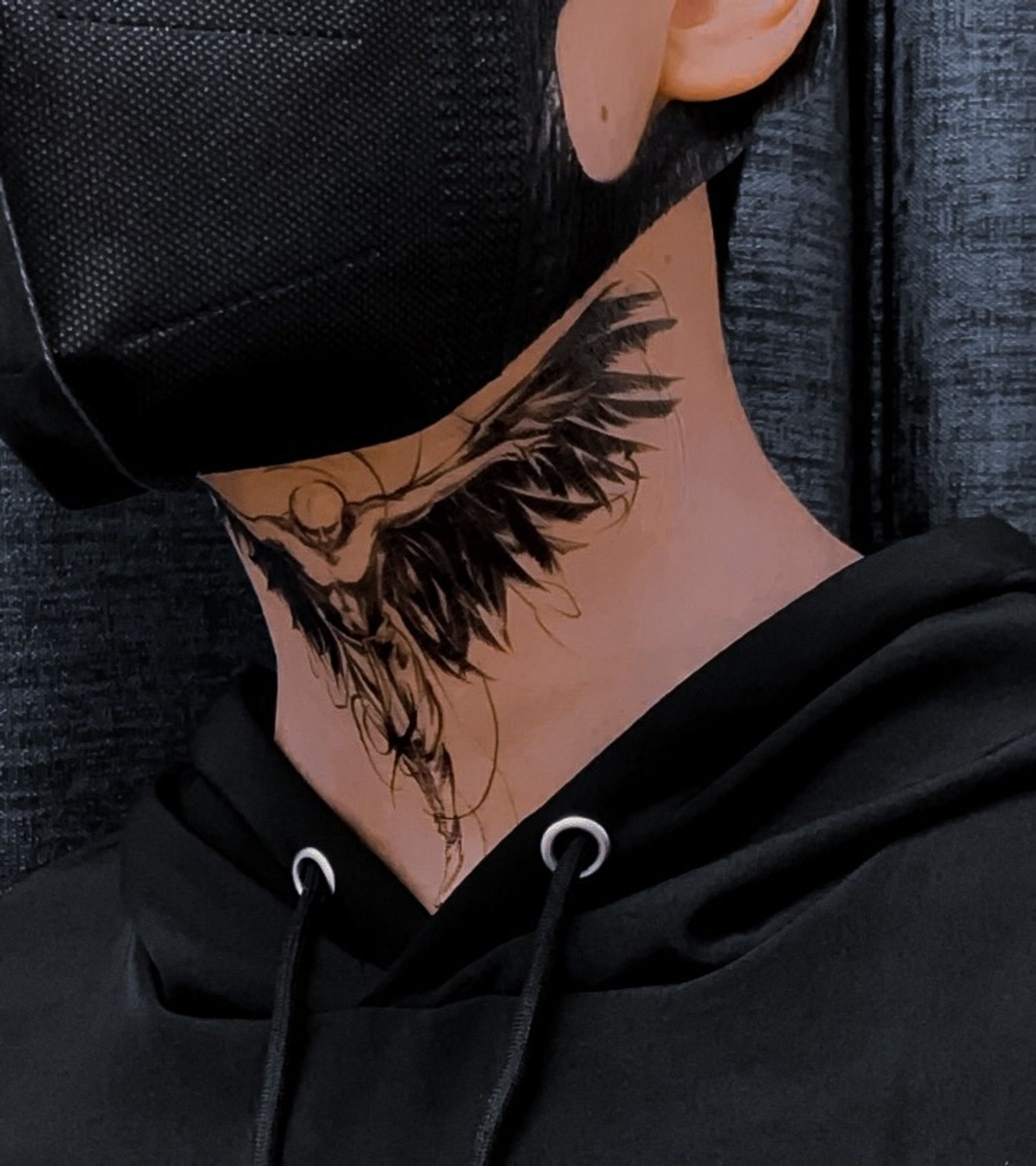 Neck Tattoo #3 | Хүзүү шивээс #3