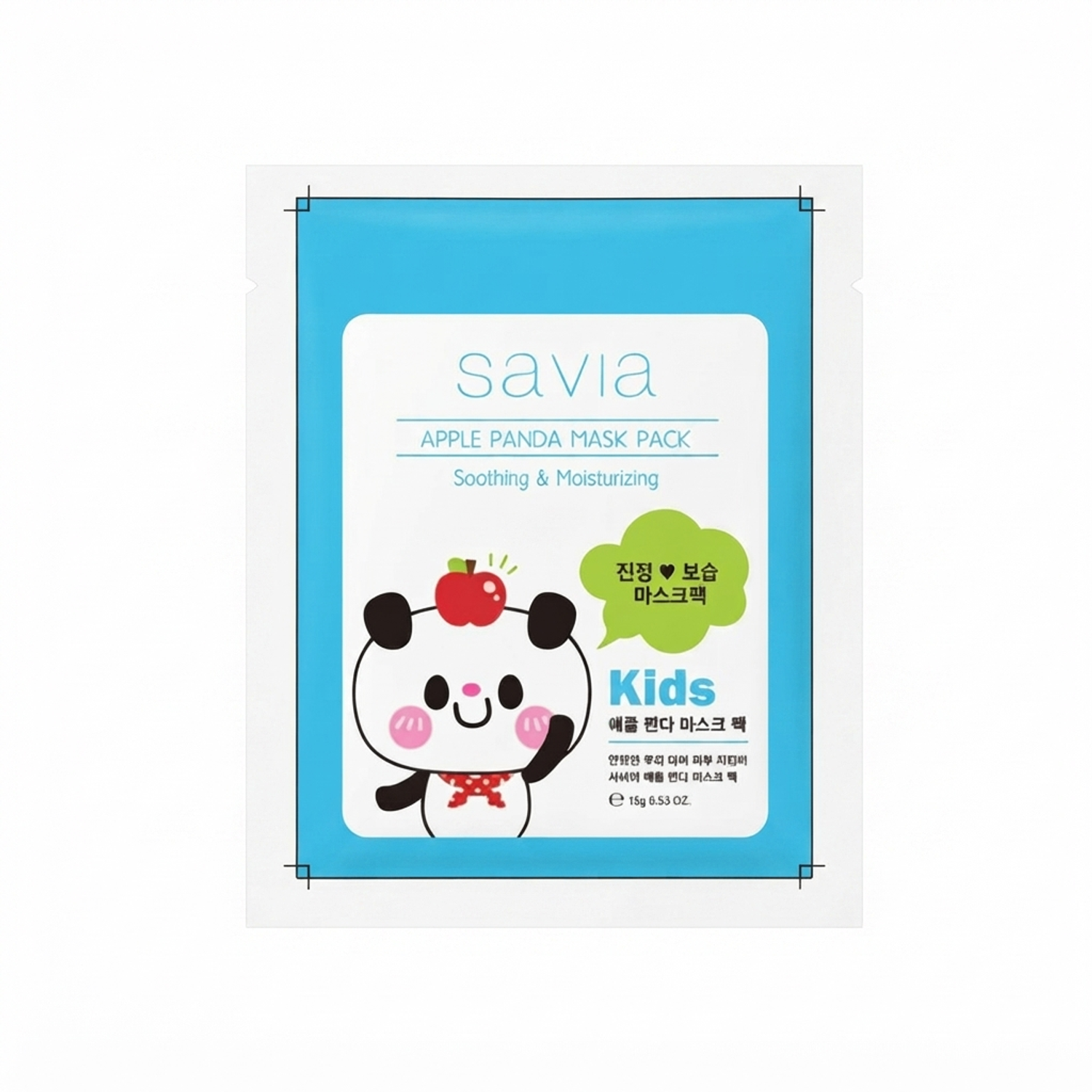 Хүүхдийн маск ~ Savia panda mask pack