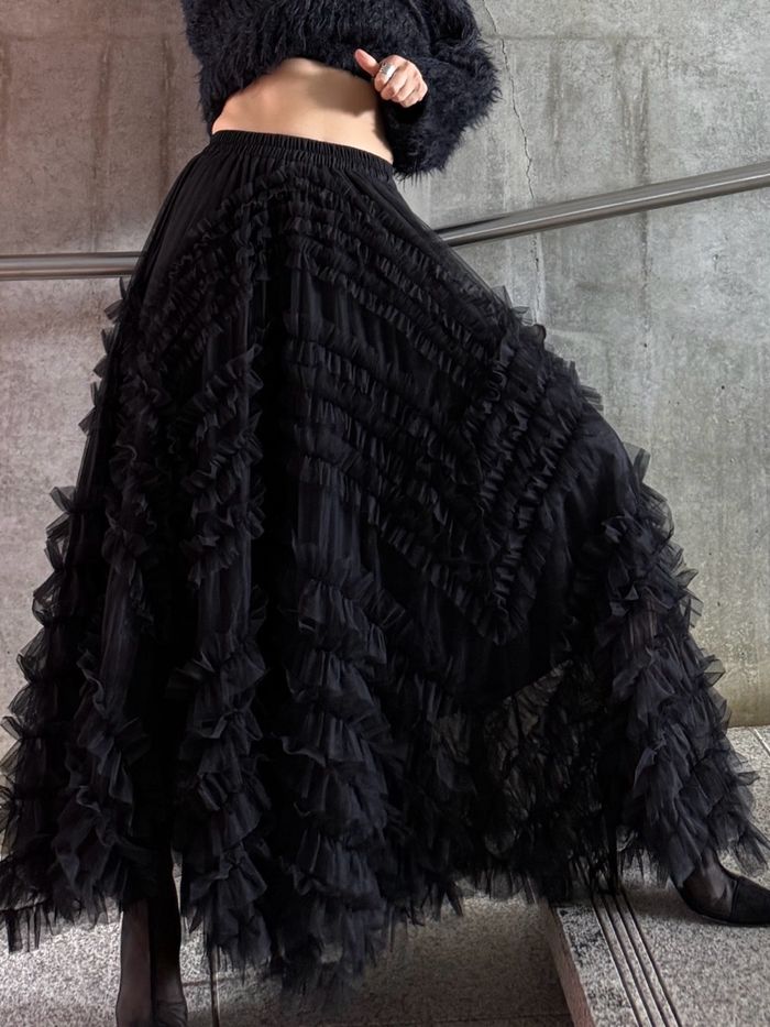 Ruffle skirt
