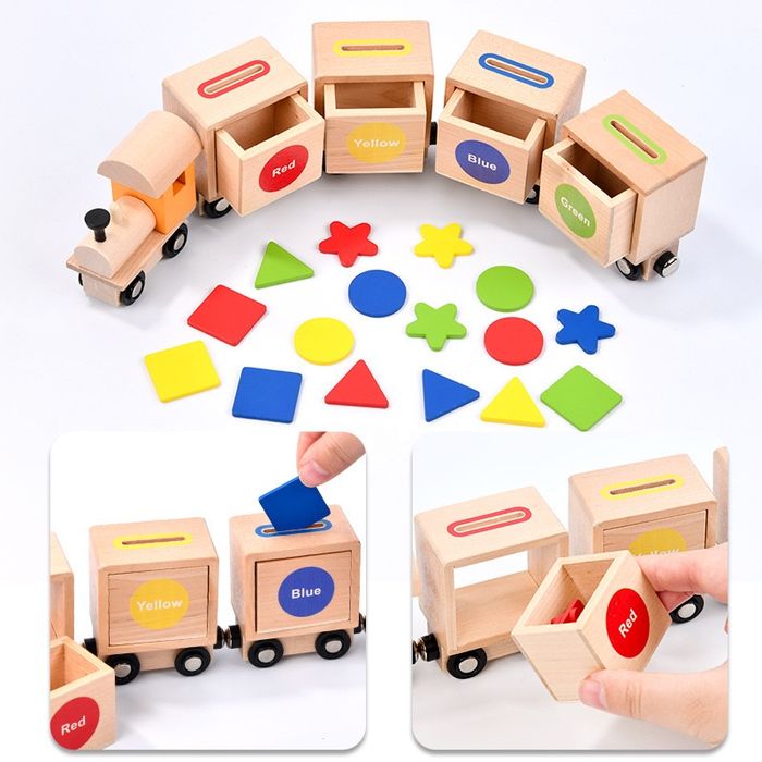 Wooden train