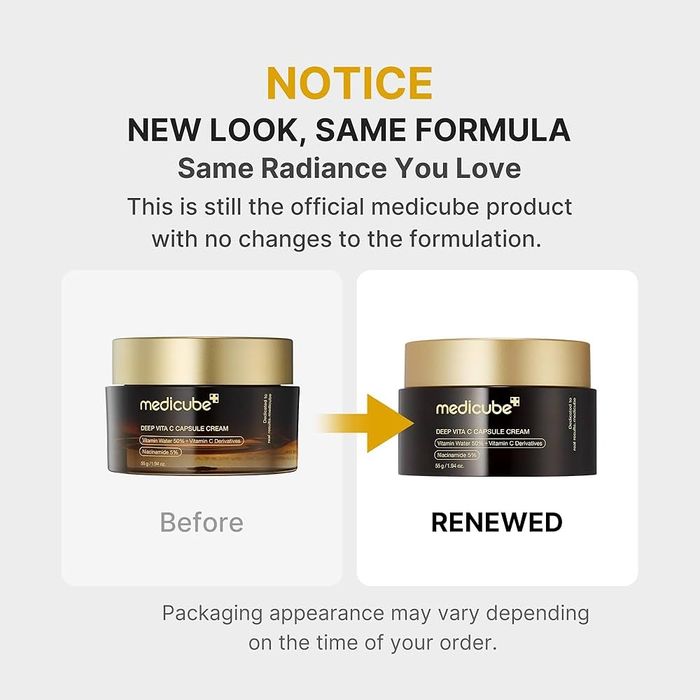 Medicube deep vita c capsule cream