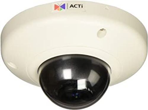 ACTi 5MP, Indoor Mini Fisheye Dome camera, Basic WDR