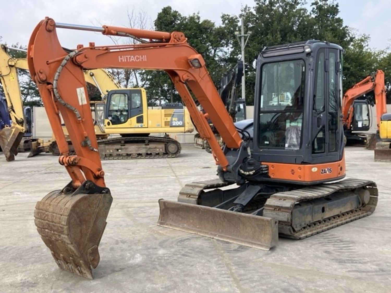 Hitachi Zx50 excavator