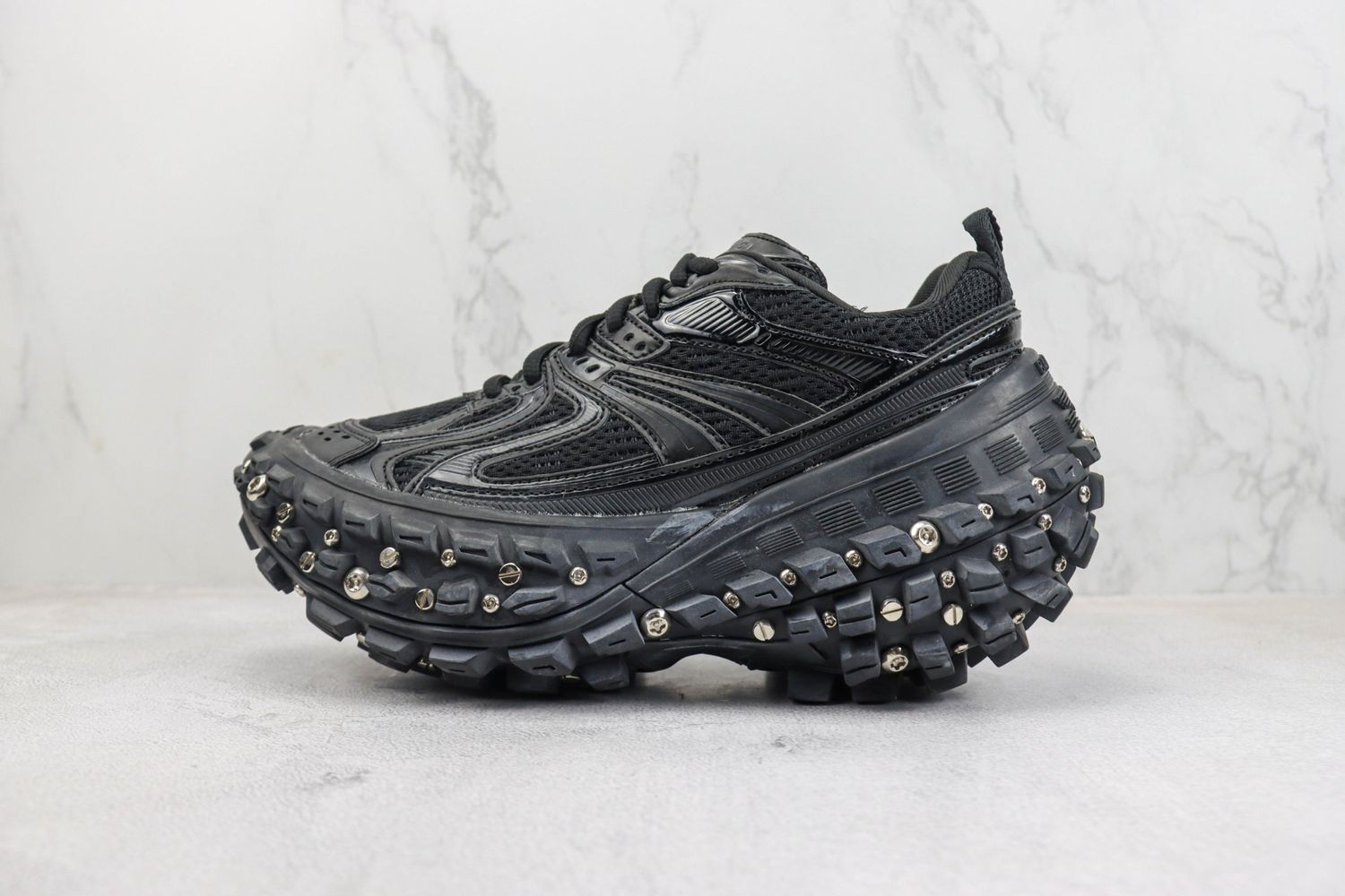 BALENCIAGA Defender Rubber Platform Sneakers