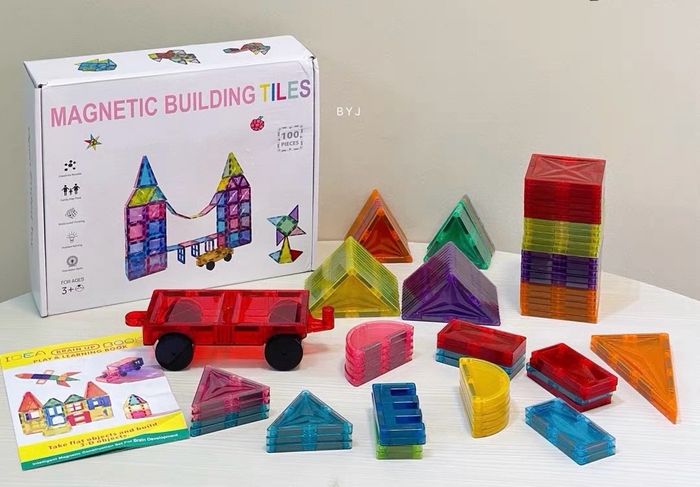 Magnetic Tiles - 100pcs