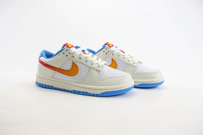 Nike Dunk Low Retro SE Pop Art Sail Photo Blue 