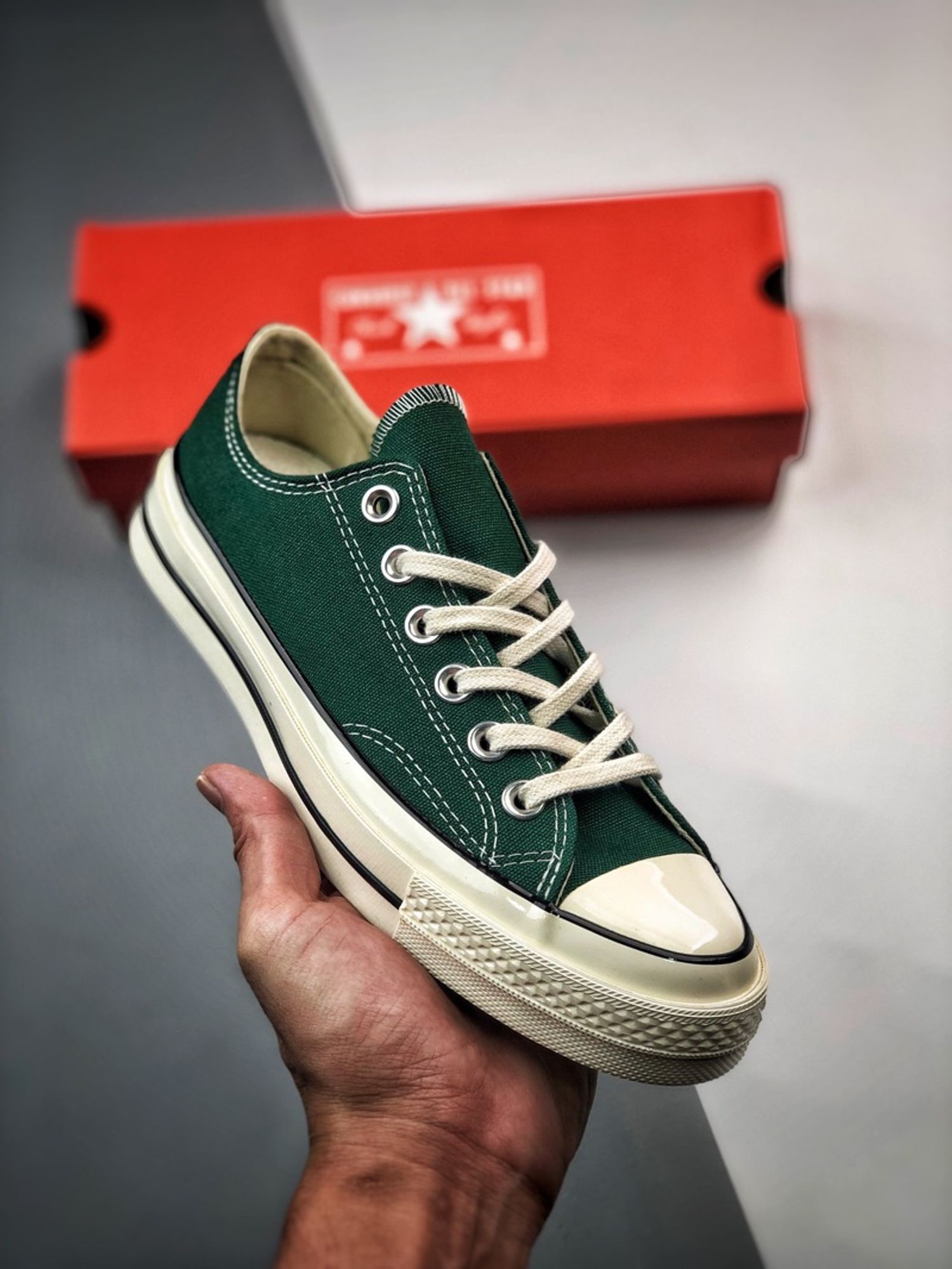 Converse Chuck Taylor Low “Dark Green”🍃