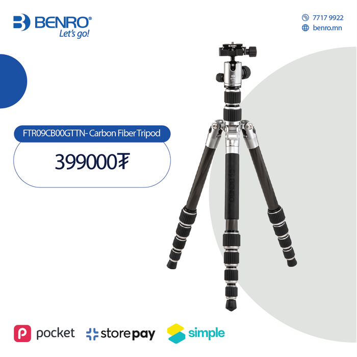 Камерын хөл, Tripster series tripod, FTR09AB00GTTN